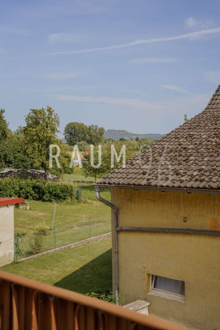 Ausblick von Balkon