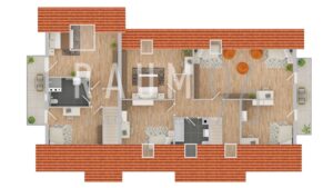 Grundriss Dachgeschoss