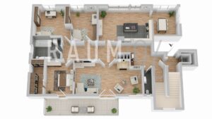 Grundriss Penthouse
