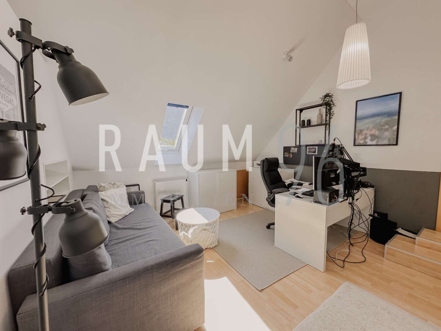 Büro- und Fitnessraum