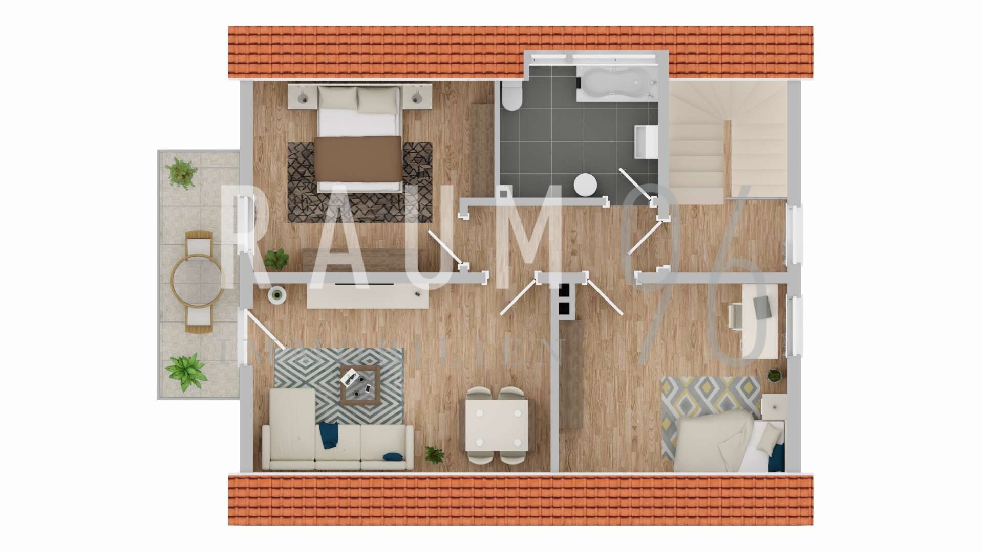 Grunriss Obergeschoss