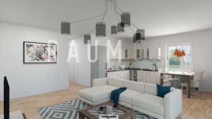 Visualisierung 2-Zimmer-Wohnung