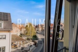 Kloster Banz Blick aus dem Schlafzimmer