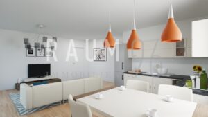 Visualisierung 2-Zimmer-Wohnung
